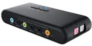 Premium USB 8-Ch Surround Sound Card With Volume Control Optical Audio Input