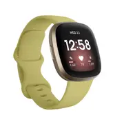 Fitbit Versa 3 4 Sense Sense 2 Smartwatch Soft Silicone Replacement Band Light Yellow