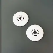 Universal Mini Spool Caps - Fits Babylock & Bernina Sewing Machines (2-Pack, Whi