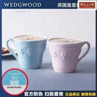 在飛比找Yahoo!奇摩拍賣優惠-WEDGWOOD瑋致活歡愉假日馬克杯咖啡杯情侶陶瓷對杯歐式茶