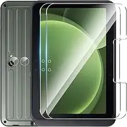 Jarttarn [2+2 Pack] Compatible with Galaxy Tab Active 5 Pro 10.1 inch 2025 (SM-X356B) Screen Protector & Camera Lens Protector Tempered Glass, 9H Hardness Anti-scratch Anti-fingerprint