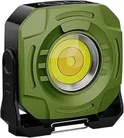 Work Light Rechargeable | Waterproof 360° Rotatable Magnetic Light,Adjustable Job Site & Security Lighting for Outdoor Camping Gym Construction Truck
