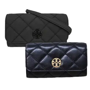 【TORY BURCH】tory burch willa 新款 磨砂黑 woc鍊帶斜背包 手拿包 原廠防塵袋紙袋