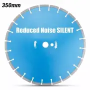 14" 350mm SILENT TURBO Diamond Blade for Concrete Brick Tile Saws Reduced Noises