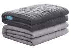 CoolZen™ Cooling Weighted Blanket 25 lbs with Removable Cover — Heavy Blanket...