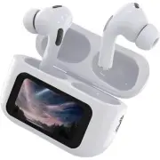 ADZ Wireless ANC Earbuds with Visible Touch Screen Control Case GREAT GIFT IDEA