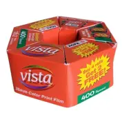 AGFA Vista 400 35 MM Color Print Film 6 Rolls 162 Exposures EXPIRED 2004