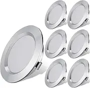 12 Volt LED Lights for RV Boat Trailer Camper - Neutral 4500K 300 Lumens 3W, Low Voltage Downlight Dimmable, Pack of 6
