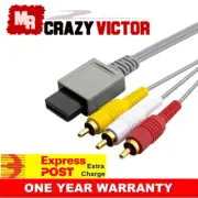 Audio Video RCA AV Cable TV Cord for Nintendo Wii/Wii U/Wii mini Console