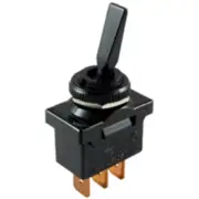 NTE Electronics 54-022 SWITCH PADDLE TOGGLE 20AMP ON-OFF-ON .5" MOUNTING HOLE