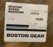 BOSTON GEAR SPEED REDUCER 221D-20 200 SERIES OPTIMOUNT HELICAL GEAR DRIVE NEW