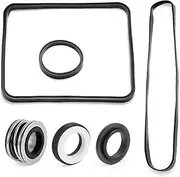Pool Pump Seal Kit, Rubber Sealing Repair Set | Pool Pump Replacement Multifunctional O-Rings for Swimming Pools