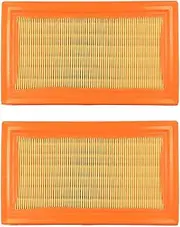 [Molloparts] 2PCS Air Filter 0J8478S 0J8478 Compatible with Generac Generator 14-20KW 2013 Evolution Series Engine V-Twin 990CC and 999CC 14-22KW Post 2013