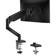 Single Monitor Mount, Gas Spring Monitor Arm for 17-34 Inch Screens, Adjustable
