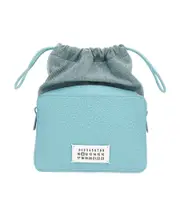Maison Margiela Panelled Drawstring Shoulder Bag One size Blue