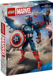 LEGO Super Heroes New Captain America Construction Figure 76296