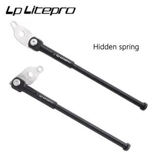 Litepro 自行車腳架腳撐用於鳥車Birdy 2 Birdy 3 折疊自行車鋁合金的停車腳架