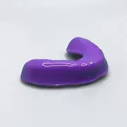 Custom-Fit Mouth Guard For Sports - Impact-Resistant, BPA-Free, Includes Storage Case and Impression Kit - Purple Color