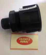 IBC TANK Adapter 60mm×6mm Pitch FI ACME × 25mm 1" Male IBC50 FOR BULK CONTAINER