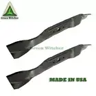 2X Mulcher Blade For 38" Massey Ferguson Ride on Mowers MF38-15 SD Made in USA
