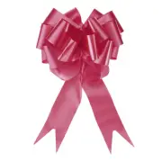 10pcs 5 Inch Large Pull Bow Big Gift Wrapping Ribbon Wine Red for Christmas Bow