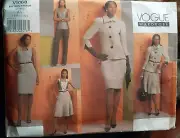 Vogue Pattern V1068 Womens Coat/Jacket Skirt Pants Wardrobe AA 6 8 10 12 Uncut