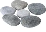 JOINPAYA 6pcs Painted Stone Pebbles Painting Stones Rock Garden Pebble Painting Kit Large