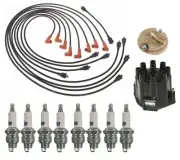 ACDelco Ignition Kit Distributor Rotor Cap Wire Spark Plugs For Chevy Impala V8