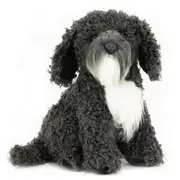 Bocchetta Plush Toys Bonnie Black Oodle Cavoodle Puppy Dog