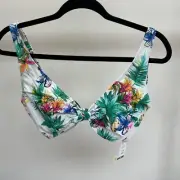 New Sundazed HARPER TIE BIKINI TOP Size 36C