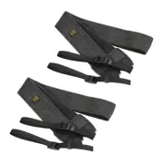 Camera Strap, 2 Pcs 1.6" Wide Cotton Adjustable Soft Shoulder Rope Holder, Grey