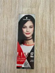SCHWARZKOPF LIVE COLOUR Semi-Permanent Hair Dye Deep Black up to 12 washes
