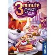 Kosmos 3 Minute Crazy Cafe Kids/Family Card/Dice Game Party Play Night 7y+