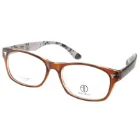 在飛比找momo購物網優惠-【ALAIN DELON】時尚百搭款眼鏡(棕-黑#AD203