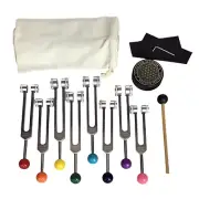 1X(Chakra Tuning Fork Set for Healing, Tuning Forks with Tuning Fork3379