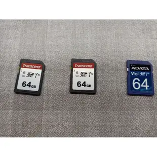 原廠終身保固 創見 Transcend 威剛 ADATA 記憶卡 64G SD card  v10 SDXC 64Gb