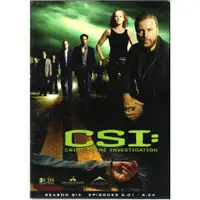 在飛比找蝦皮購物優惠-CSI 犯罪現場 第六季 DVD 再生工場1 03