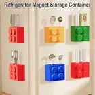 Tableware Container Block Storage Box Desk Organizer Refrigerator