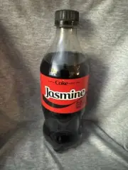 Share a Coke with Jasmine 2025 Personalized Gift Coca~Cola Bottle 20oz Zero
