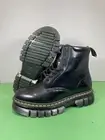 Dr Martens Rikard 8I Women’s Size 9 US Ankle Black Lunar Leather Platform Boots