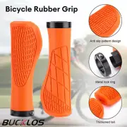 Lock-on Handlebar Grip Silicone MTB Road Bike for Flat Riser Bar Anti-Slip Grips