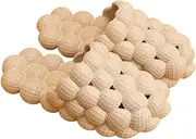 RQOPMKJG Massage Sole Lychee Slippers Men Women Personality Bubble Slippers Fashion Home Slippers