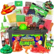 Dinosaur Slime Kit, Glow in The Dark Slime Making Kit for Boys, Create Lava, ...