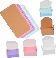 COHEALI 500pcs DIY Blank Study Cards Small Cards for Students Teachers Office Workers Bulk