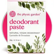 The Physic Garden Deodorant - Lavender & Geranium