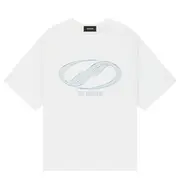 [We11done] White Basic Washed T-Shirt