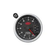 SAAS Electronic Tachometer 0-8K RPM Shiftlite 95mm Muscle Series II Black