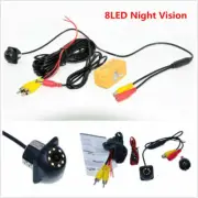 8 LED HD CCD Auto Car SUV Rear View Backup Reversing Parking Camera Night
