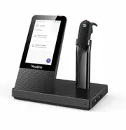 Yealink WH67 Standard UC DECT Wirelss Headset for Microsoft TEAMS, With Touchscreen, Busylight On Headset - TEAMS-WH67