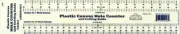 Cottage Mills Plastic Canvas Hole Counter Ruler